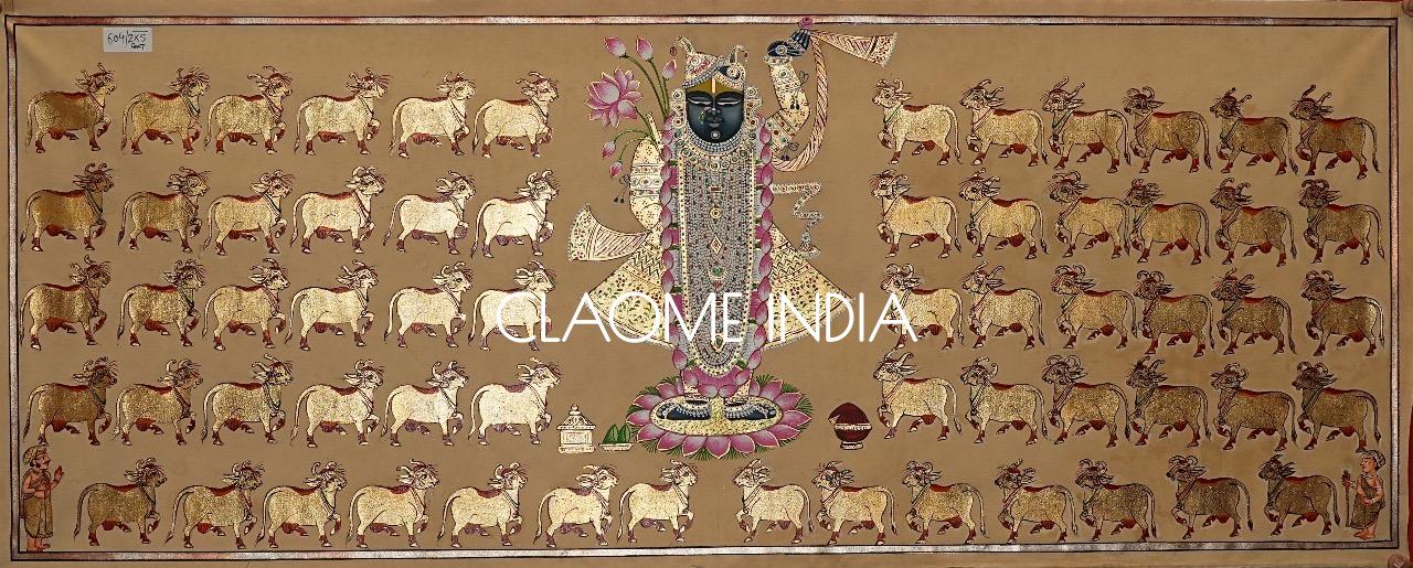 Home hand-painted Pichwai artwork