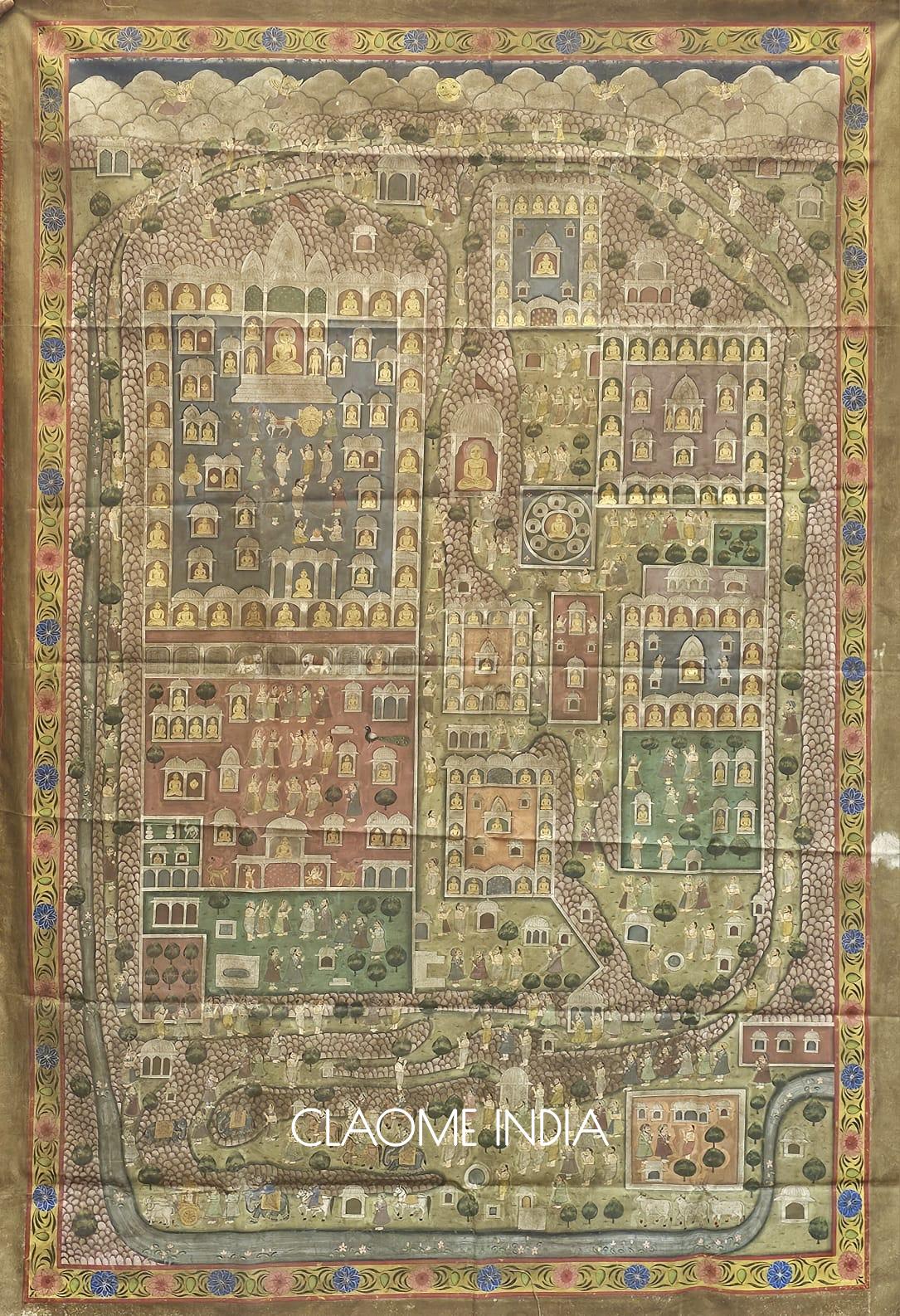 Home hand-painted Pichwai artwork