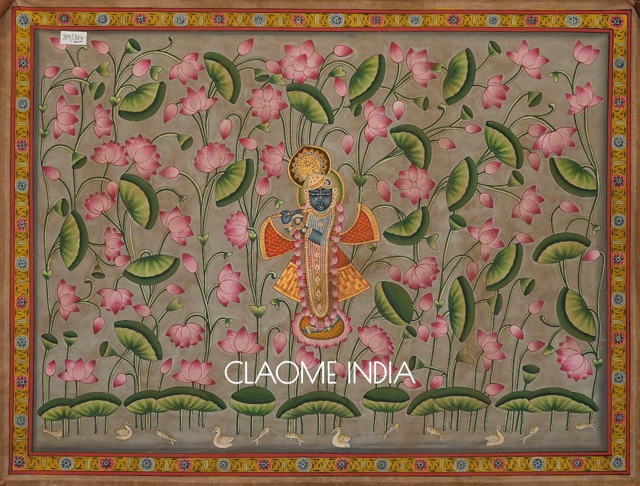 Home hand-painted Pichwai artwork