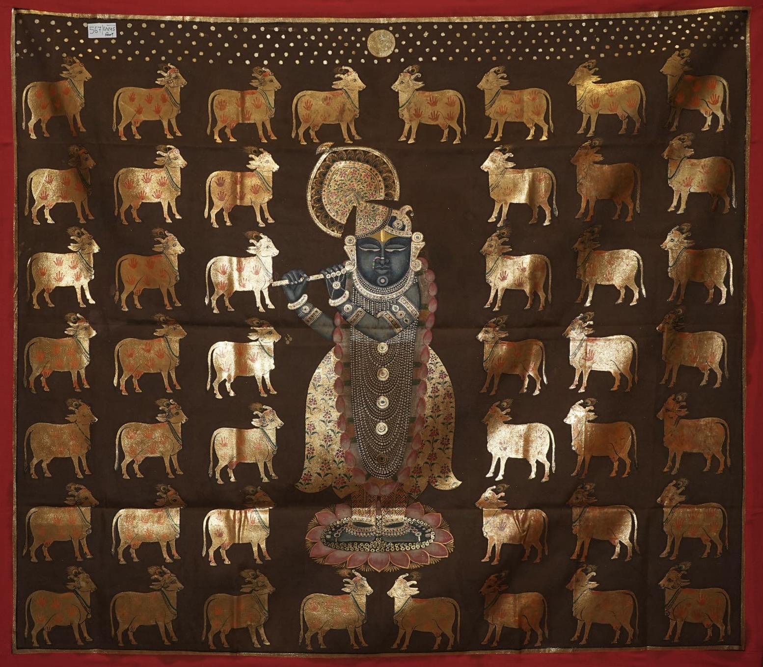 Home hand-painted Pichwai artwork