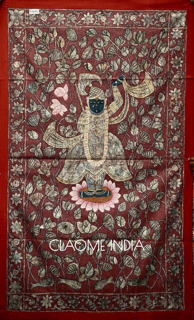 Authentic Indian Pichwai art with detailed storytelling and craftsmanship