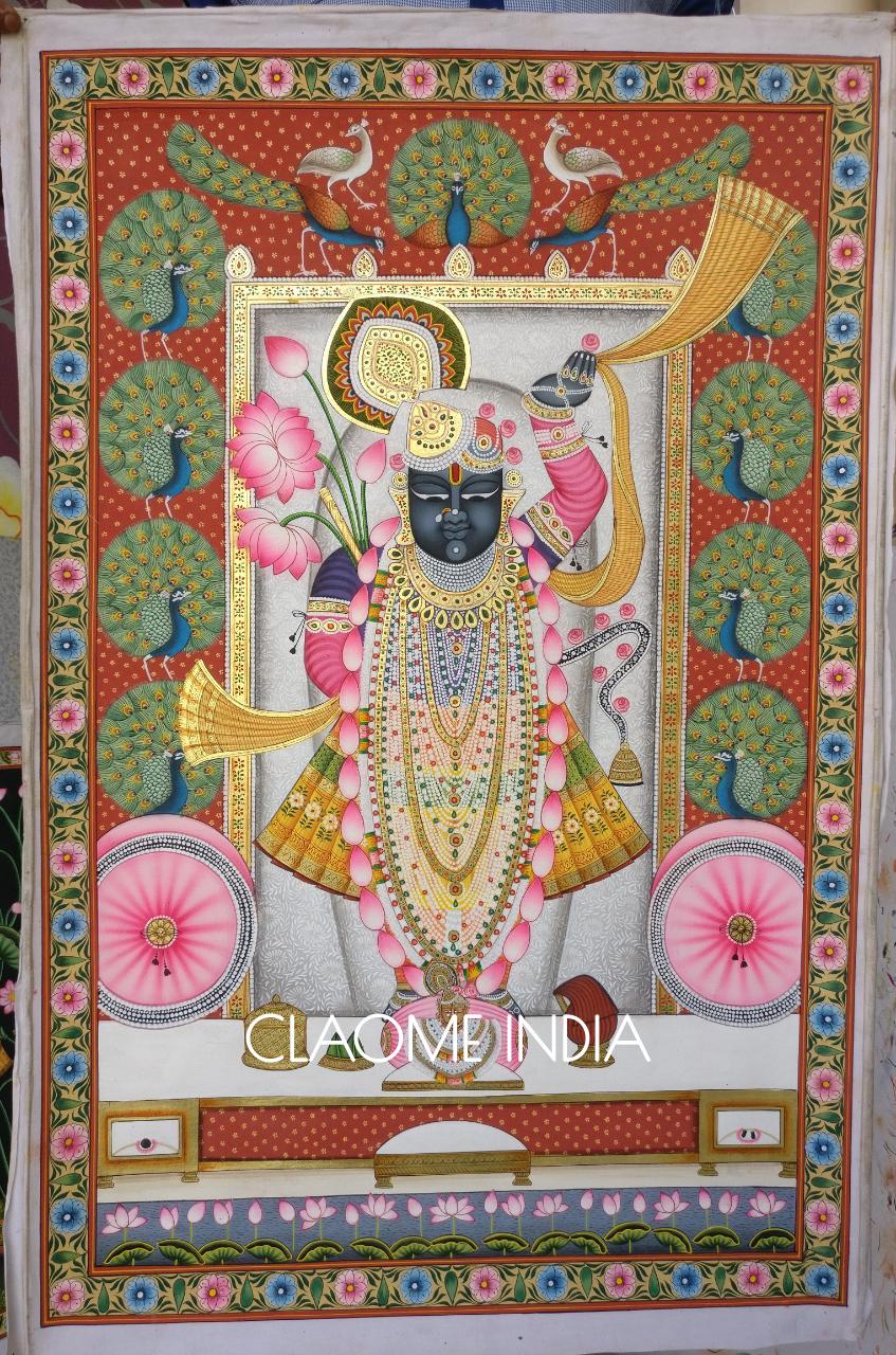 Home hand-painted Pichwai artwork