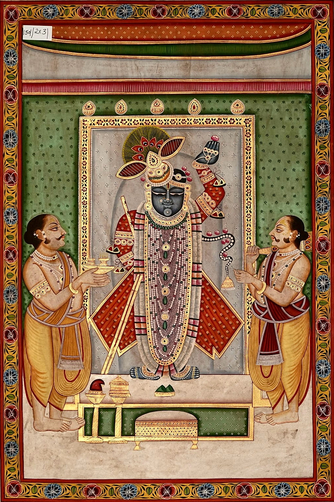 Home hand-painted Pichwai artwork