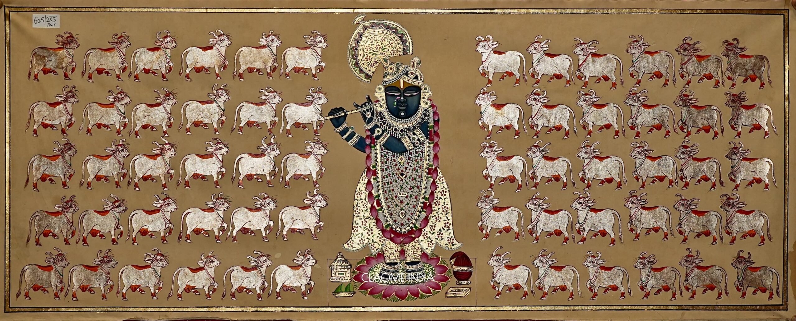Home hand-painted Pichwai artwork