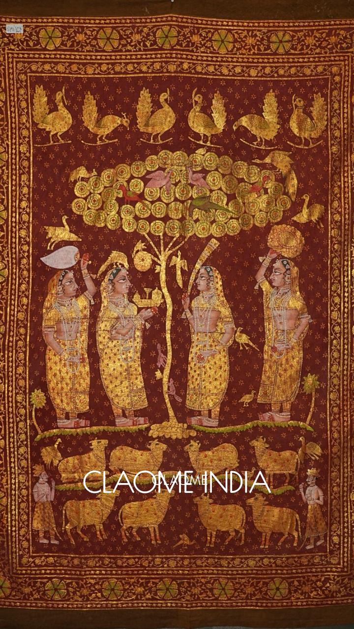 Home hand-painted Pichwai artwork