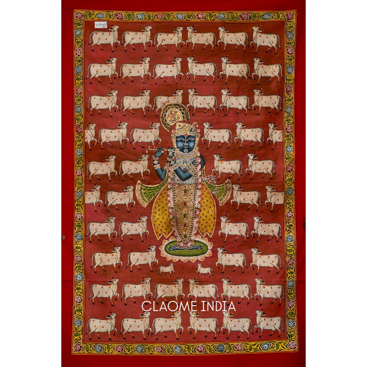 Home hand-painted Pichwai artwork