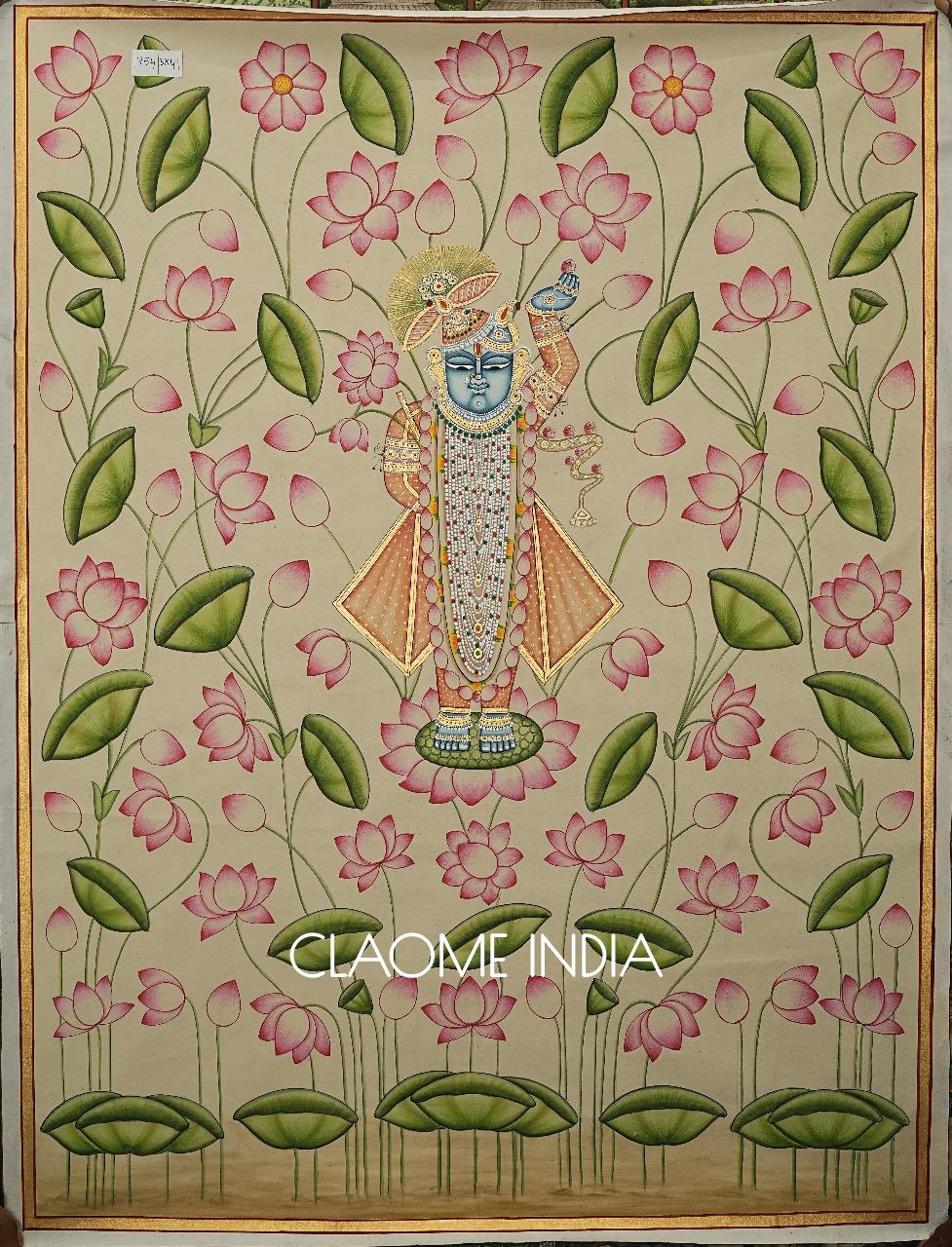 Home hand-painted Pichwai artwork