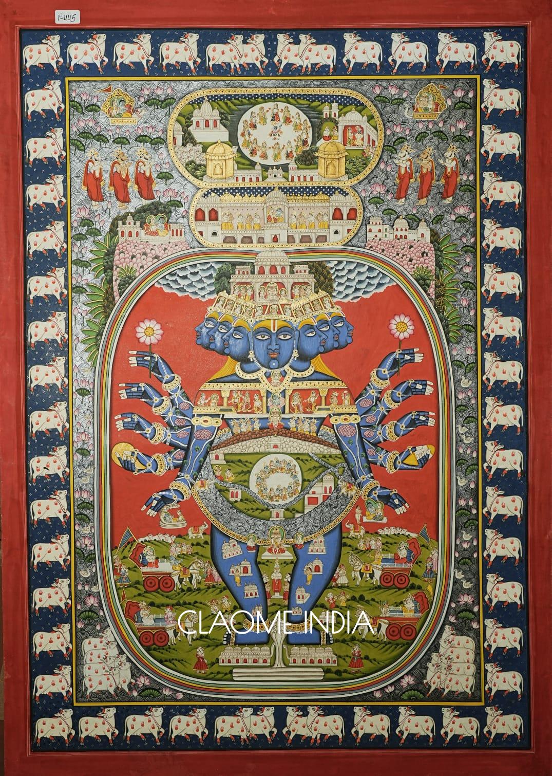 Home hand-painted Pichwai artwork