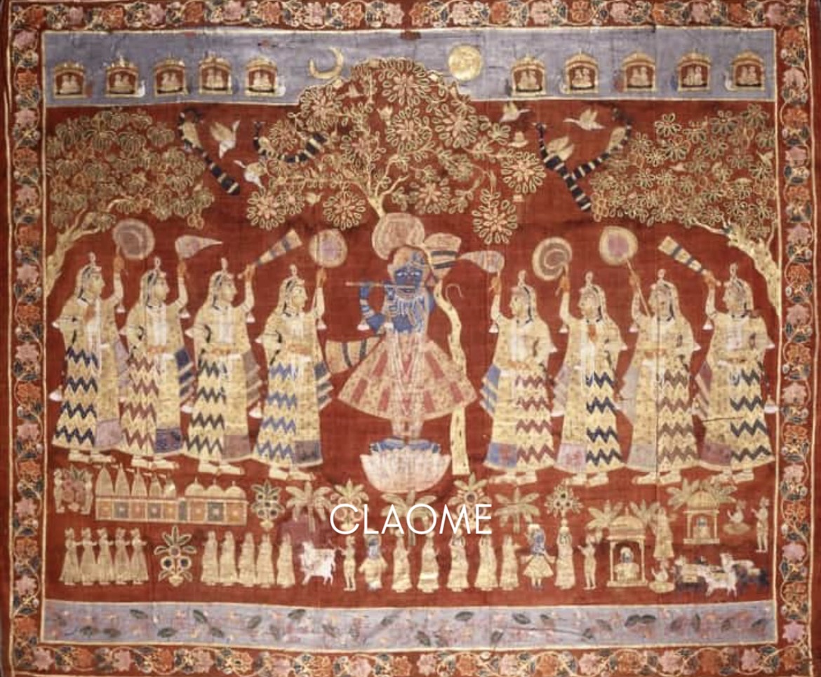 Home hand-painted Pichwai artwork