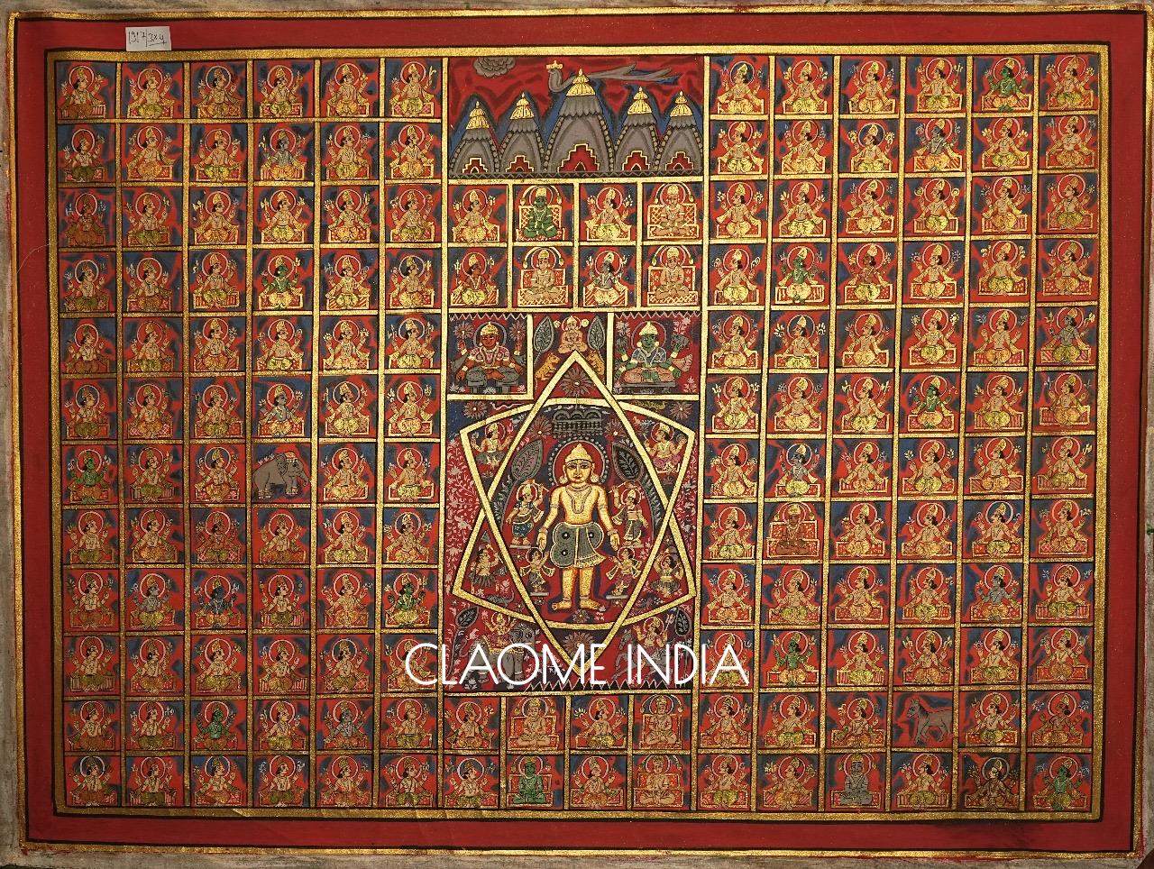 Home hand-painted Pichwai artwork