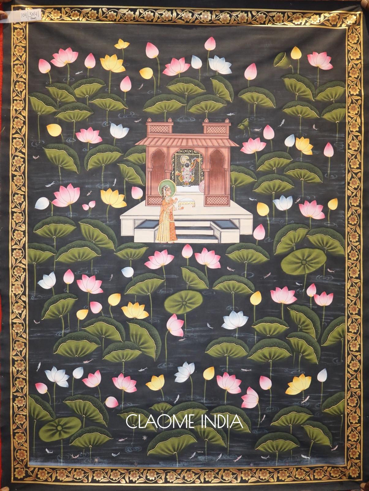 Home hand-painted Pichwai artwork