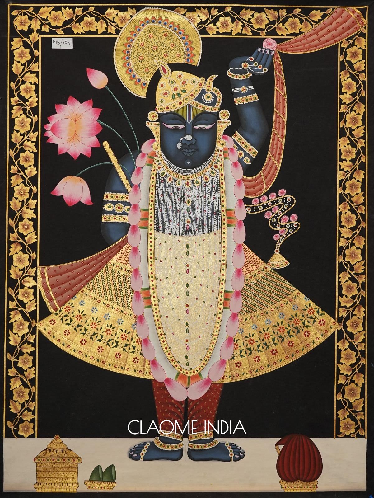 Home hand-painted Pichwai artwork
