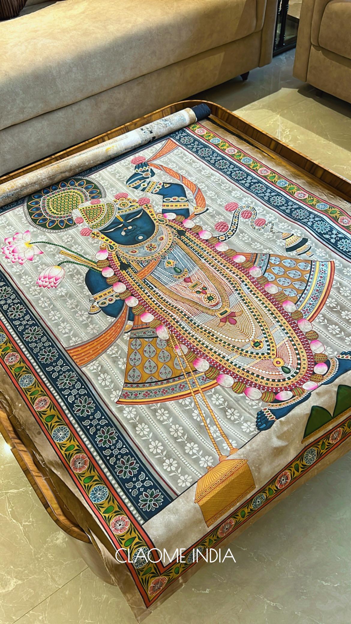 Gallery hand-painted Pichwai artwork