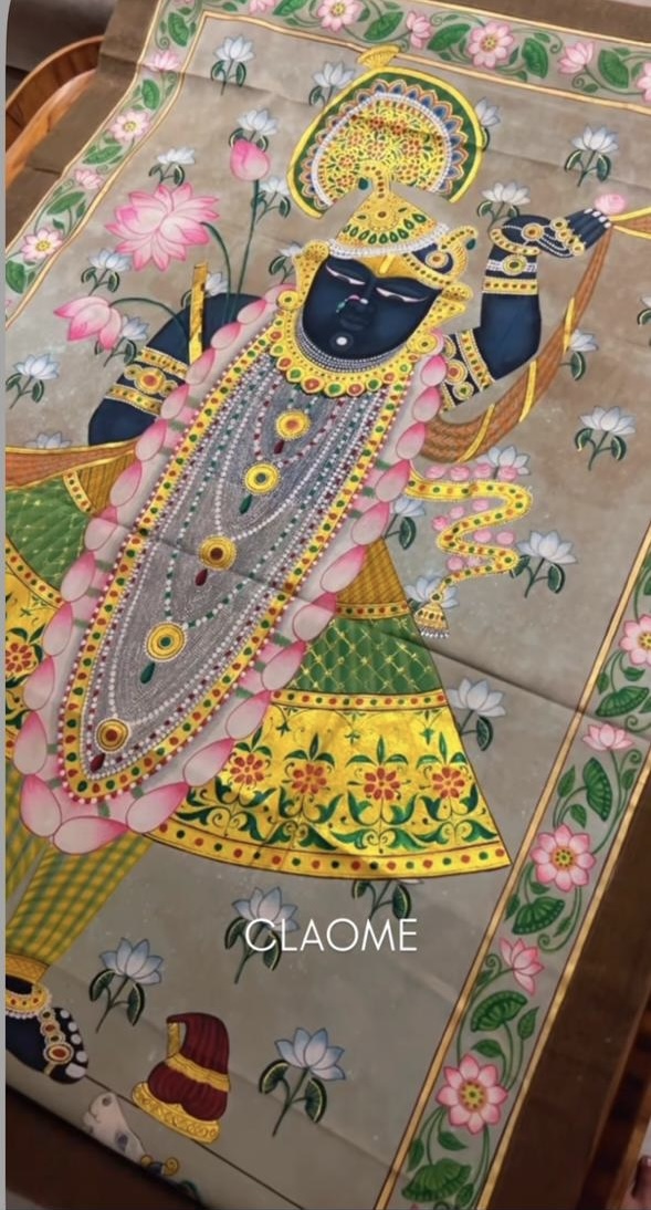 Gallery hand-painted Pichwai artwork