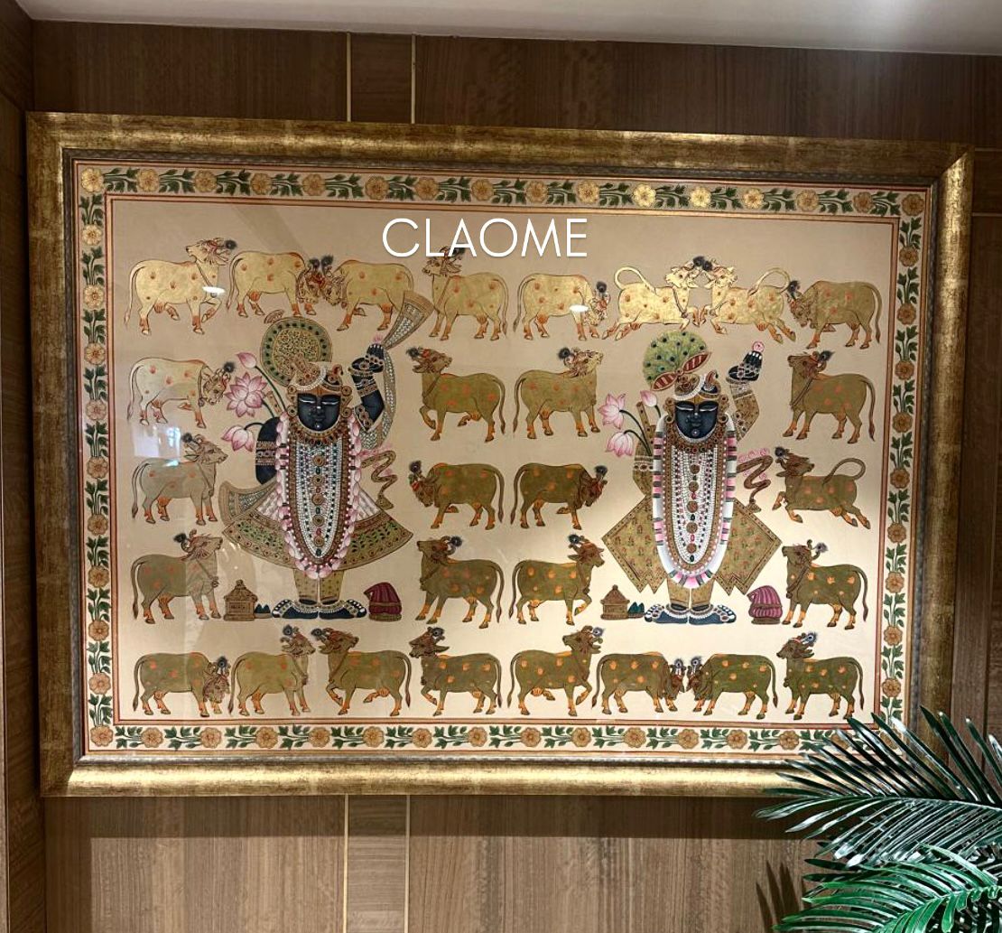 Gallery hand-painted Pichwai artwork
