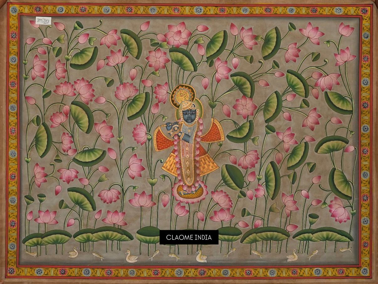 Shree Nath Ji Hand Painted Artwork