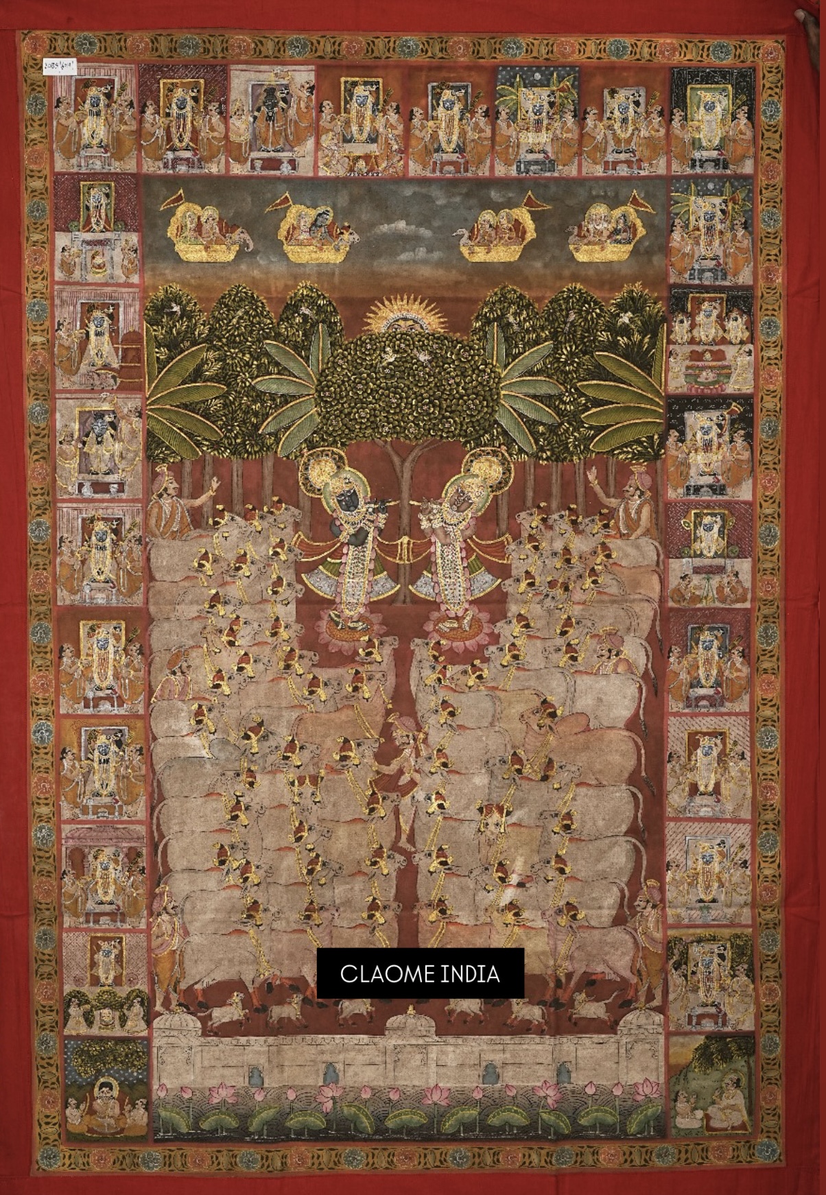 Shrinathji Hand-Painted Artwork