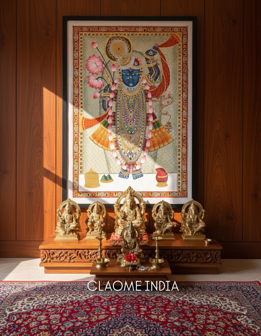 Hand-painted Pichwai Artwork | Claome India Home hand-painted Pichwai artwork