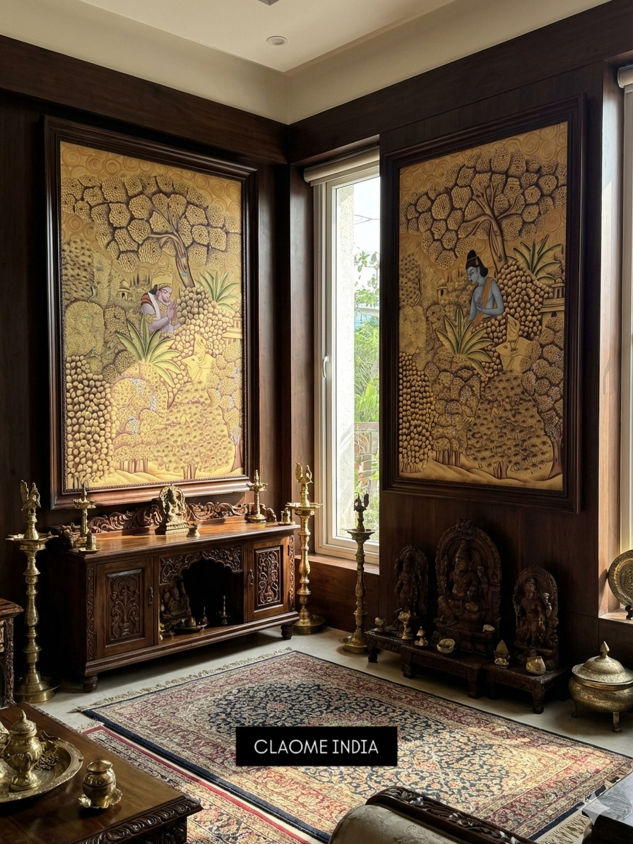 Hand-painted Pichwai Artwork | Claome India Home hand-painted Pichwai artwork