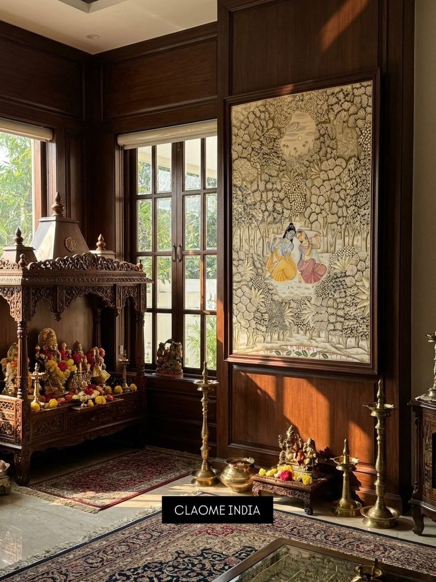 Hand-painted Pichwai Artwork | Claome India Home hand-painted Pichwai artwork