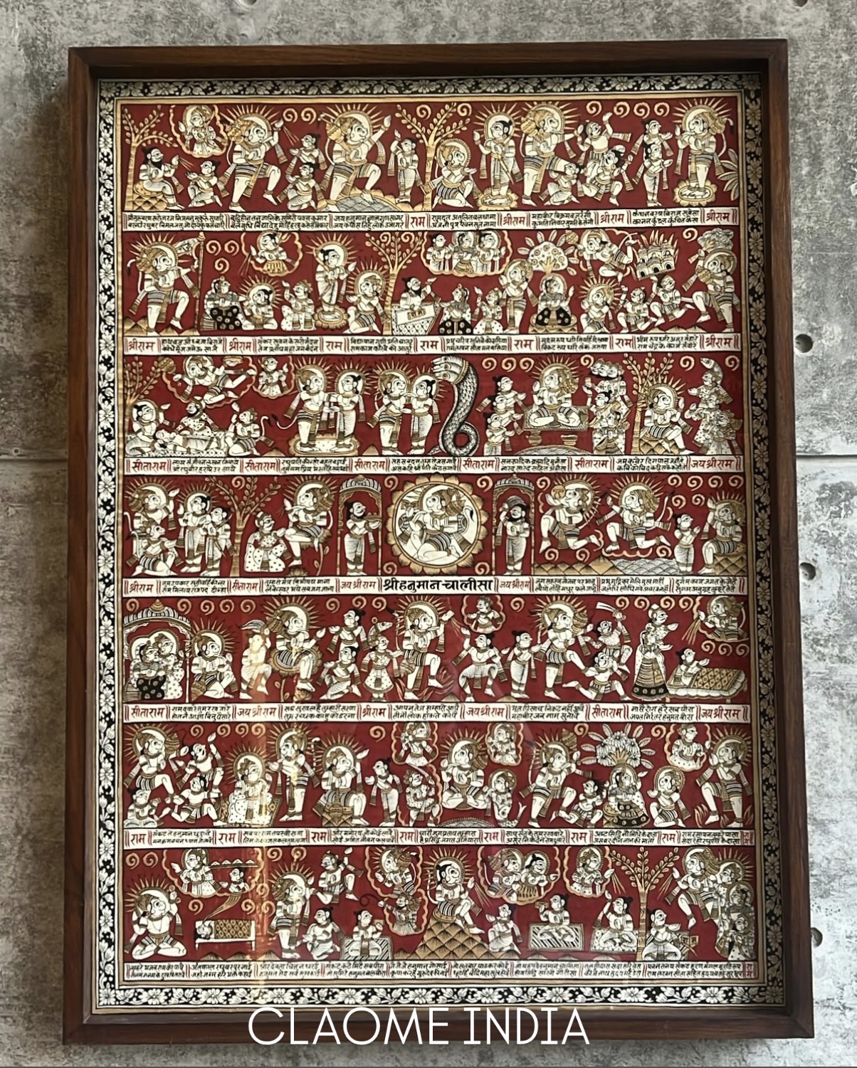 Gallery hand-painted Pichwai artwork