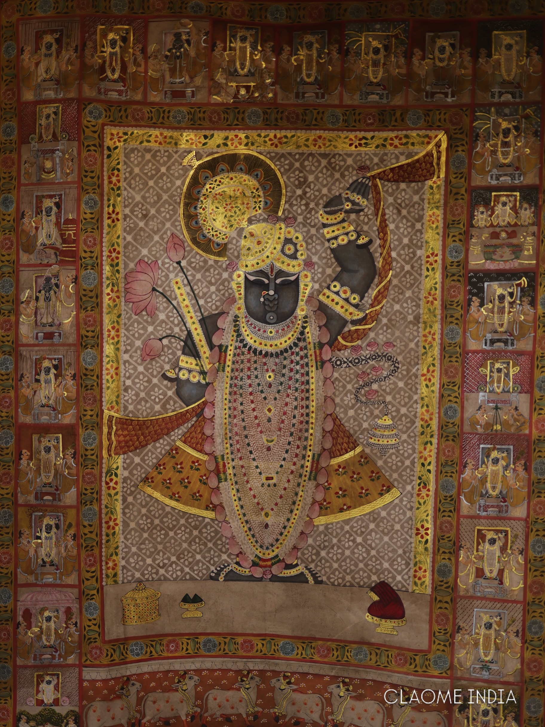 24 Swaroop Shrinathji Pichwai