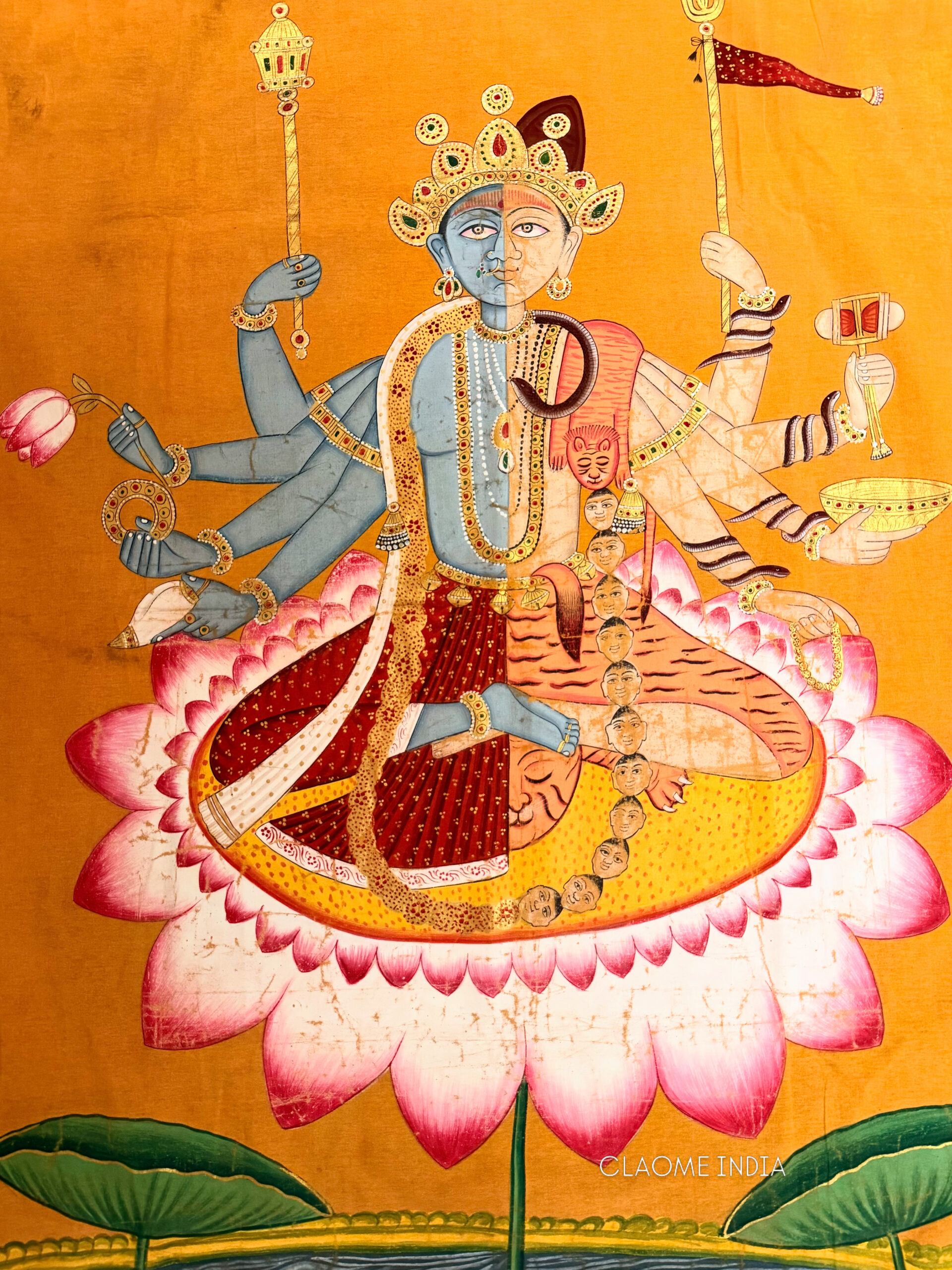 Harihara – The Unified Form of Shiva and Vishnu | Deccan Art