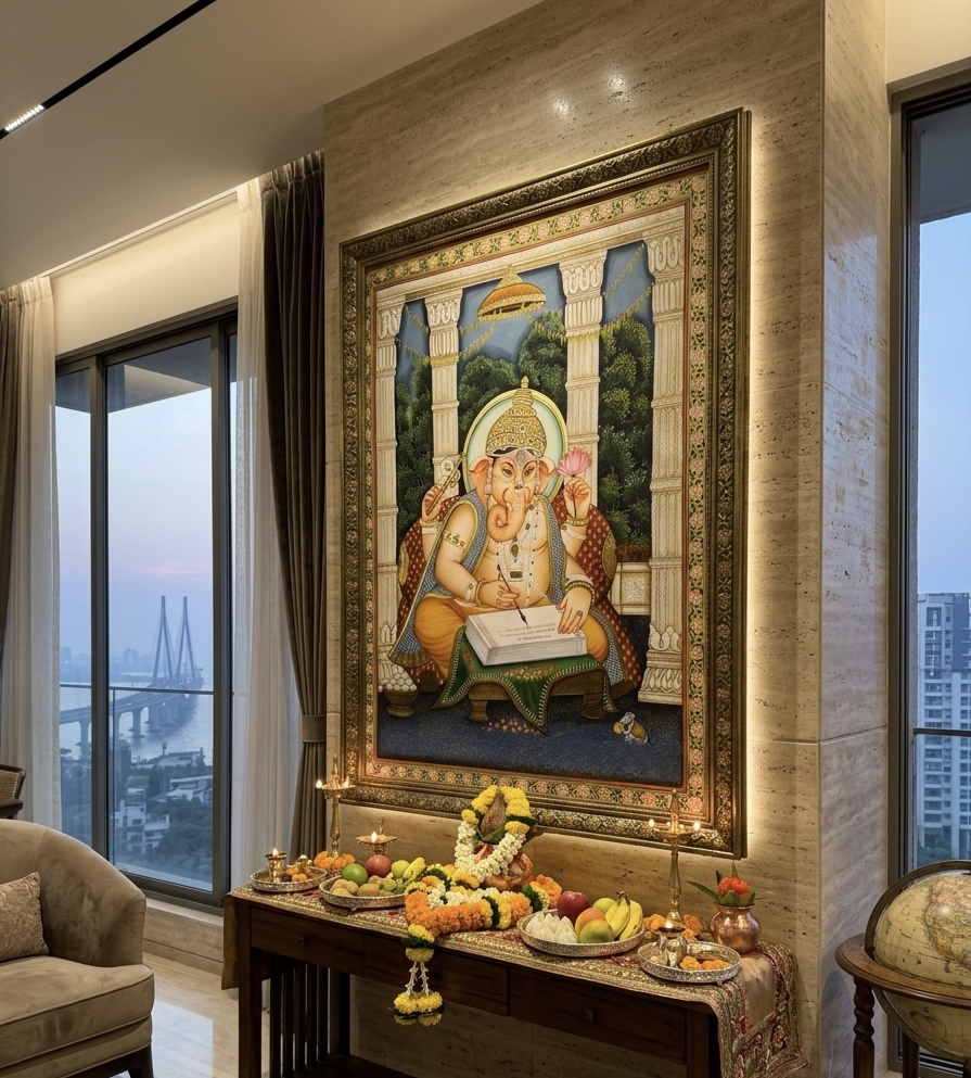Ganesh Writing the Mahabharata