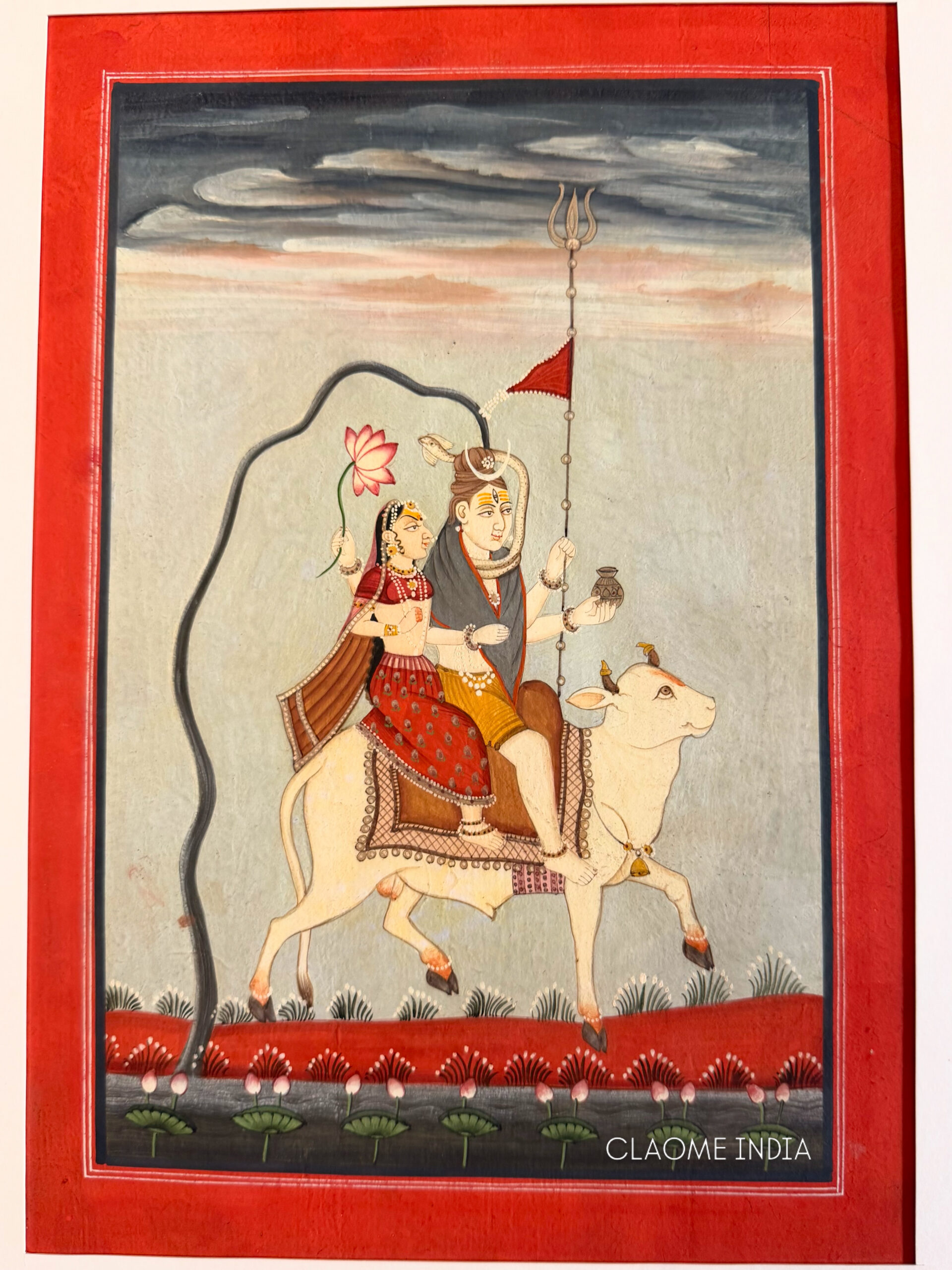 Shiv ji miniature art
