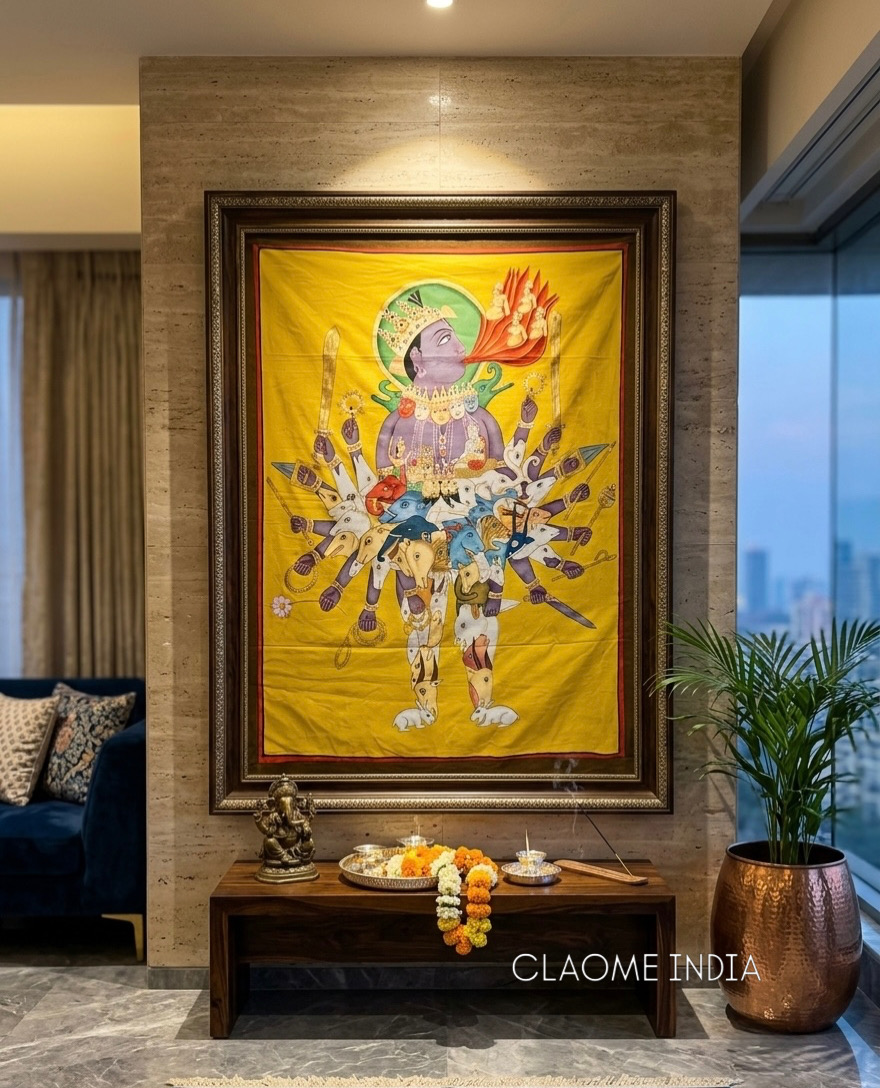 Claome, Collected hand-painted Pichwai artwork