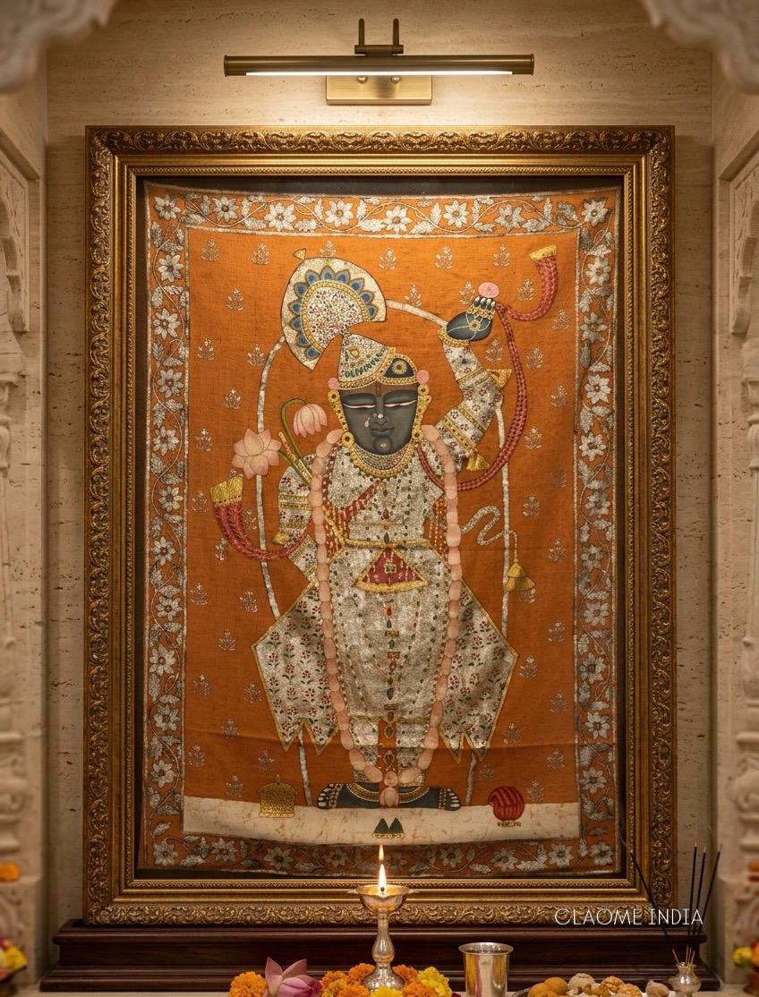 Home hand-painted Pichwai artwork